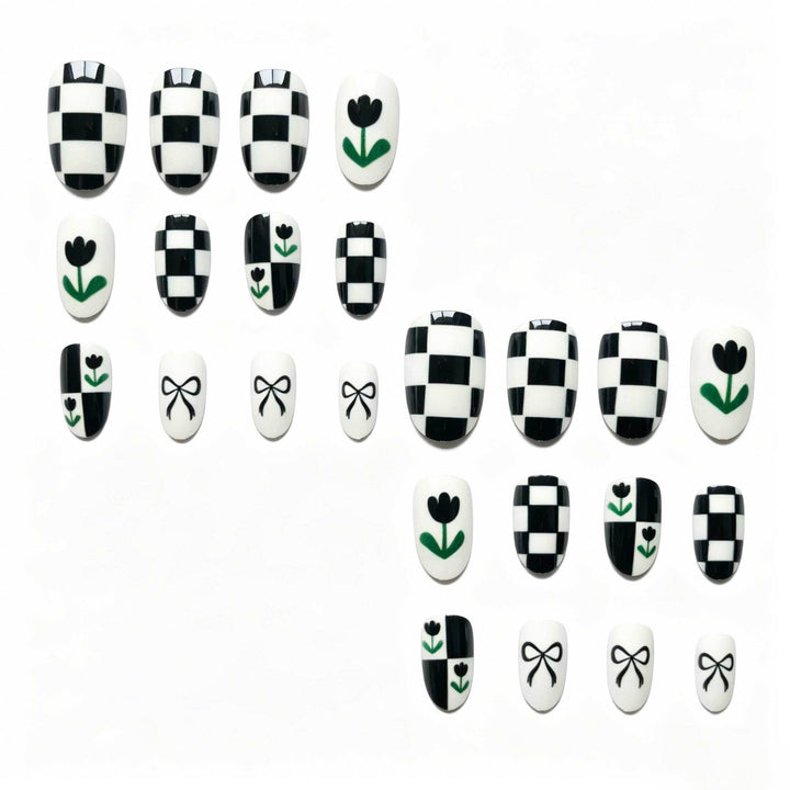 Künstlerisches Gel-Nageldesign