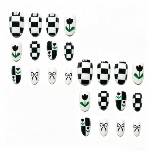 Künstlerisches Gel-Nageldesign