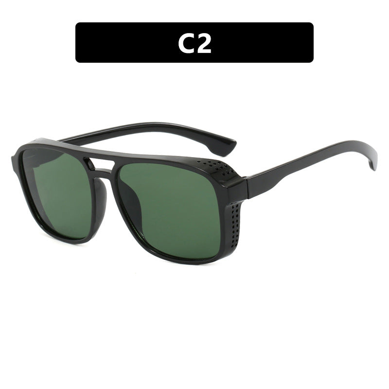 Damen modische Sonnenbrille im trendigen Schildkrötenmuster Karnz