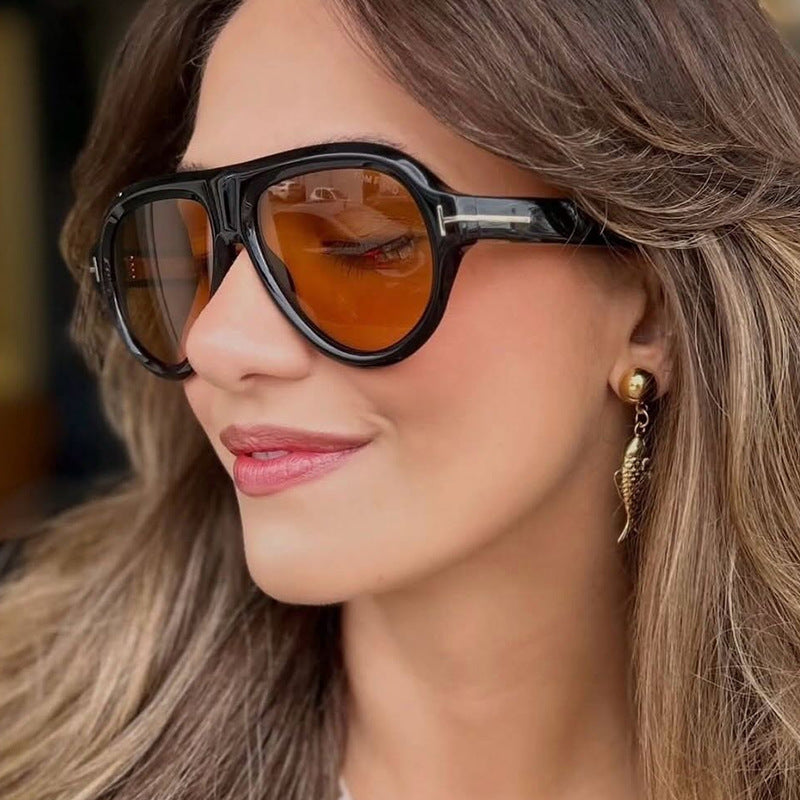 Damen oversized Brille Karnz