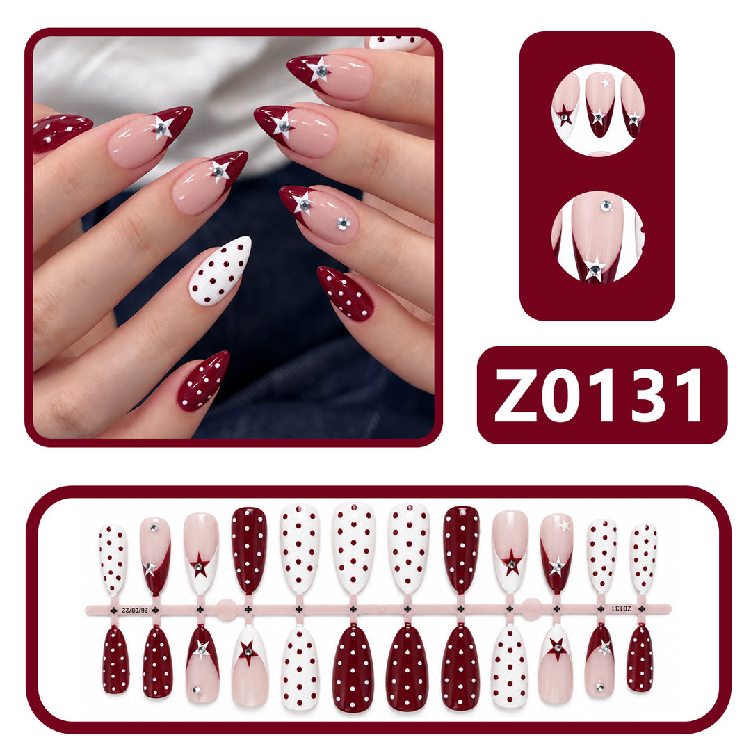 Dekoratives Press-On Nagelkunst Set