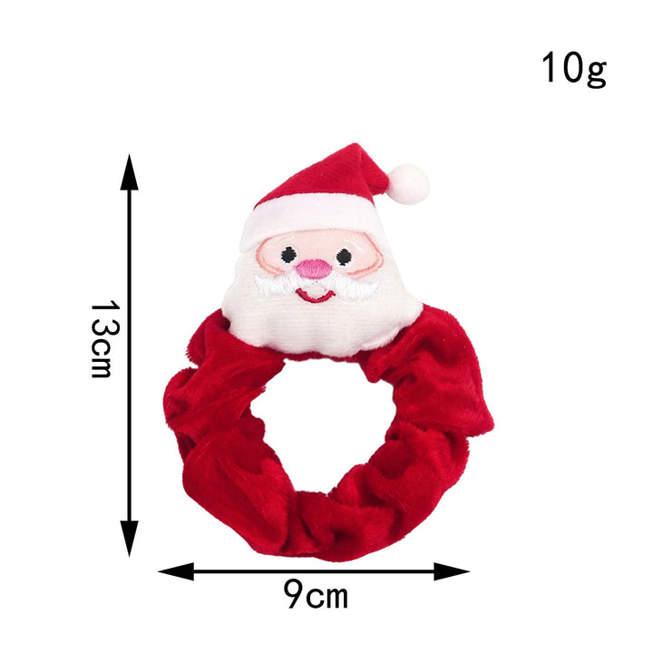 Weihnachtsgeschenk Haargummi mit Schleife