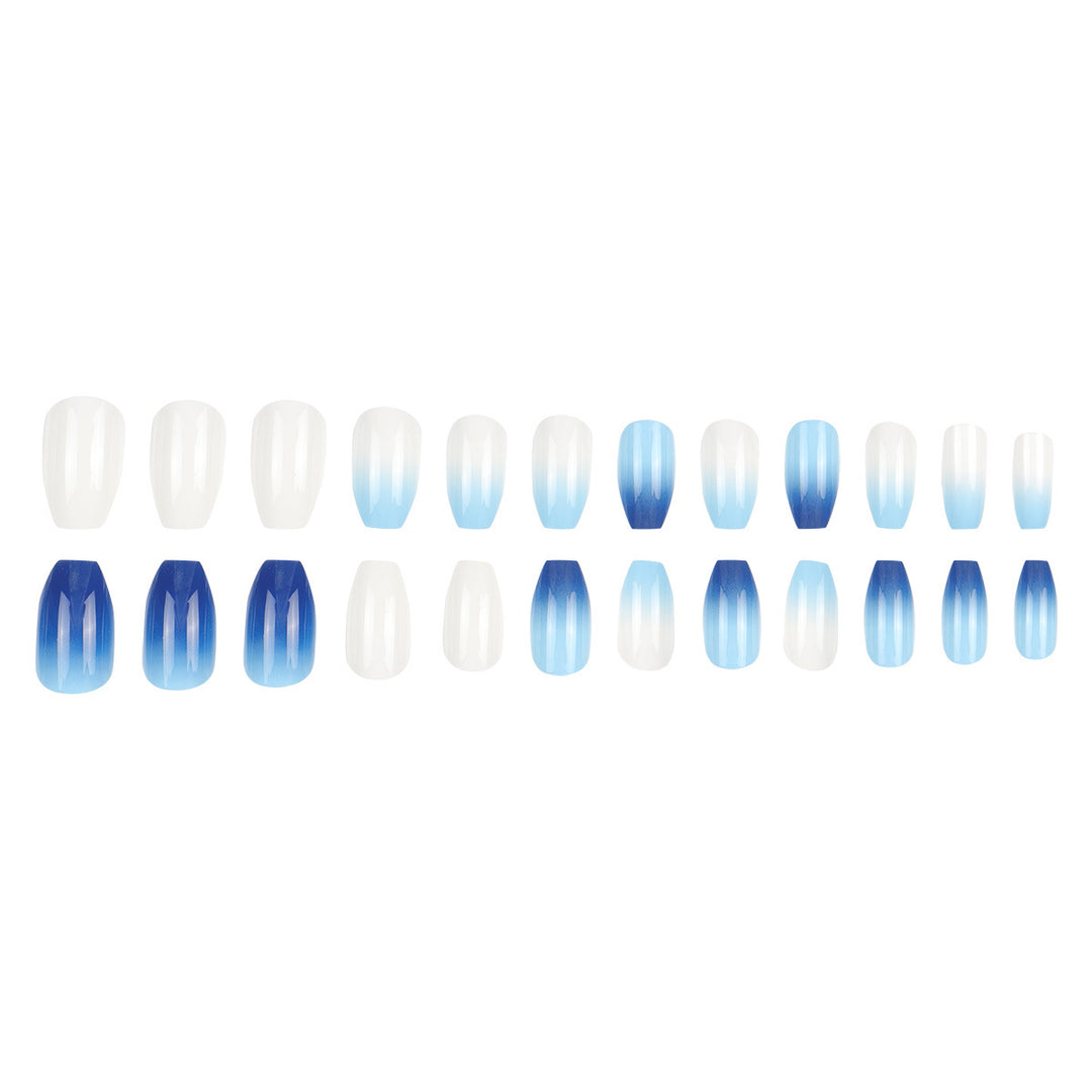 Ombre Press-On Nagelkunst Set Karnz