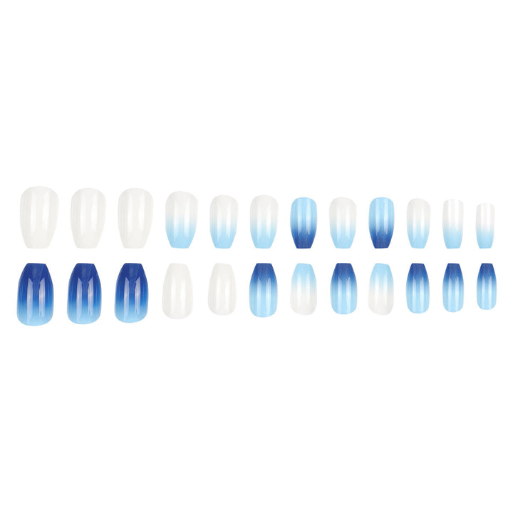 Ombre Press-On Nagelkunst Set Karnz
