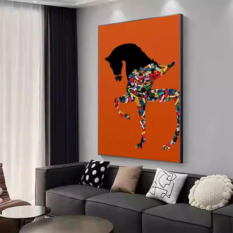 Panther-Themen Leinwand Wandkunst