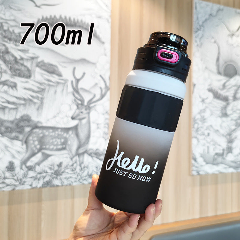 Damen vielseitige Trinkflasche mit innovativem Klappdeckel Karnz