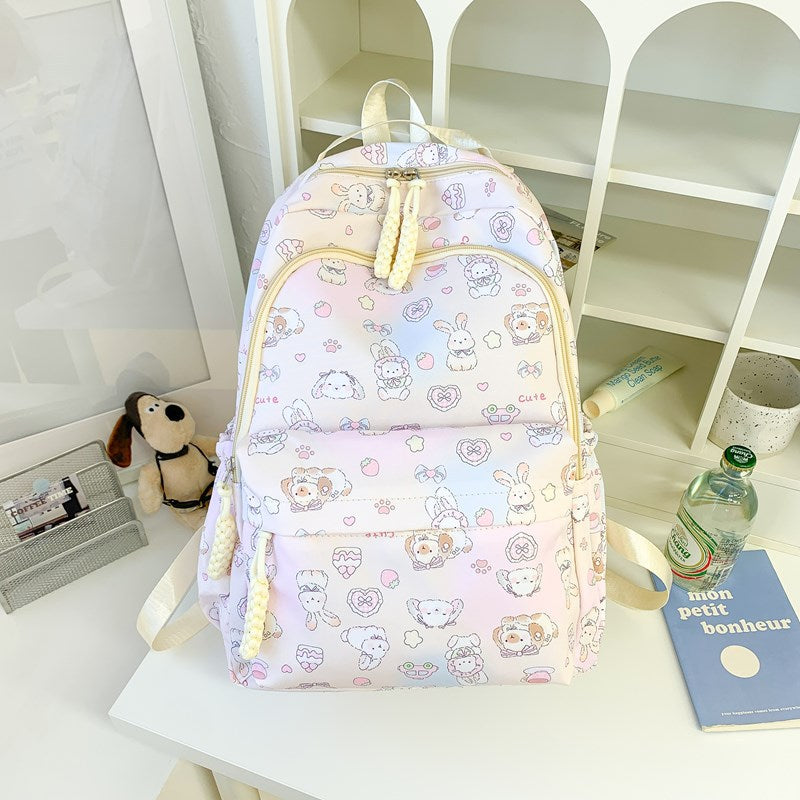 Verspielt Lebensmittel-Themen Rucksack