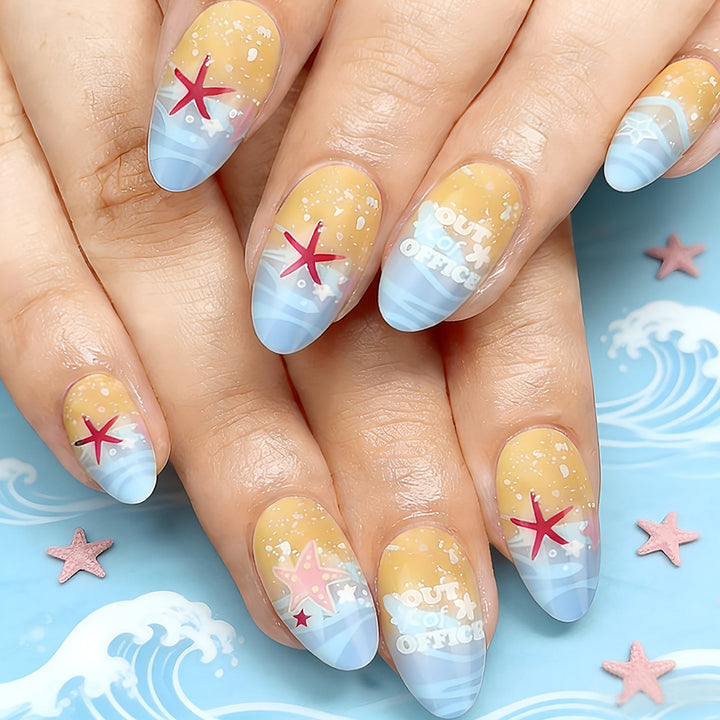 Themed Press-On Nail Art Karnz