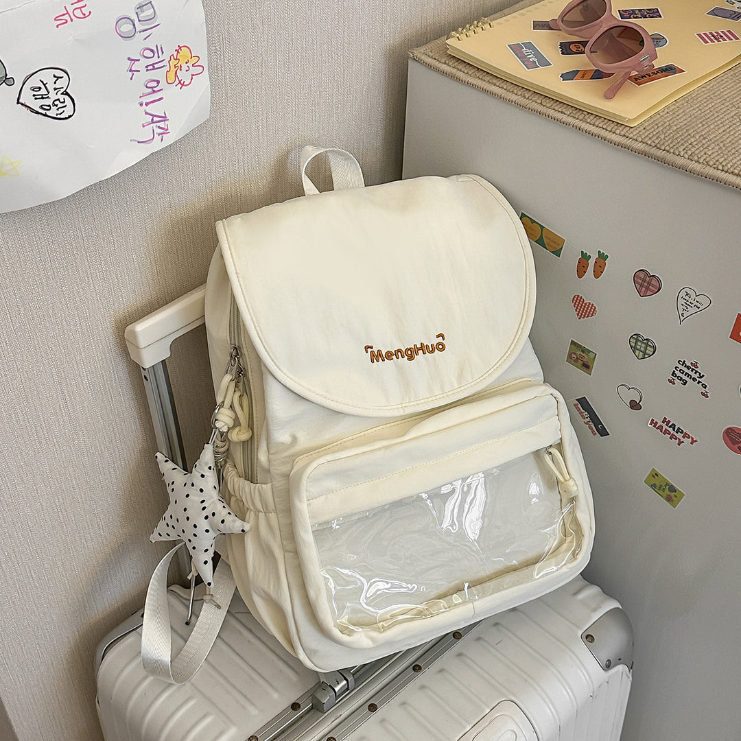 Stylische transparente Utility-Rucksack Karnz