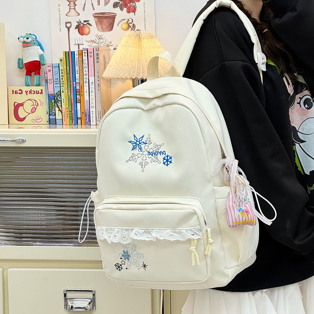 Stylische Bestickte Lässige Rucksack Karnz