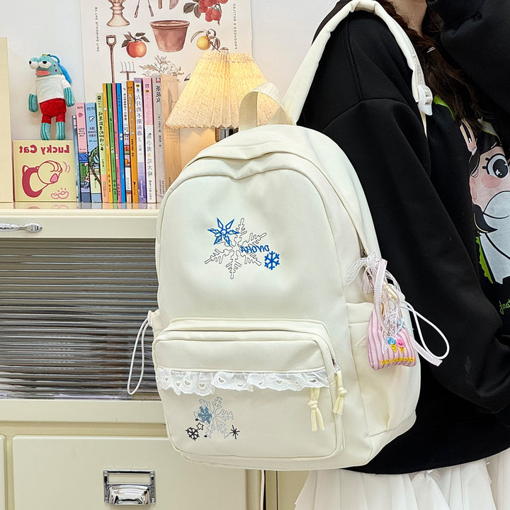 Stylische Bestickte Lässige Rucksack Karnz