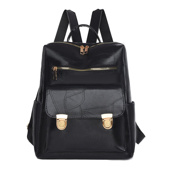 Stylischer Leder-Rucksack Karnz