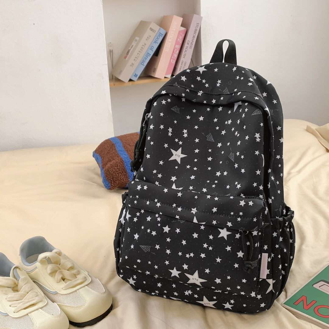 Sternmuster-Schulrucksack