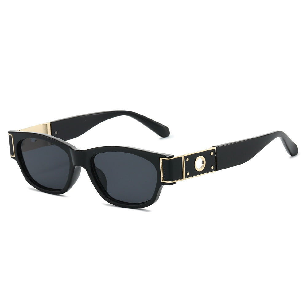 Fette Aussage Rechteckige Sonnenbrille Karnz