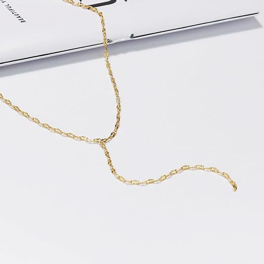 Y-Chain Lariat-Halskette Karnz
