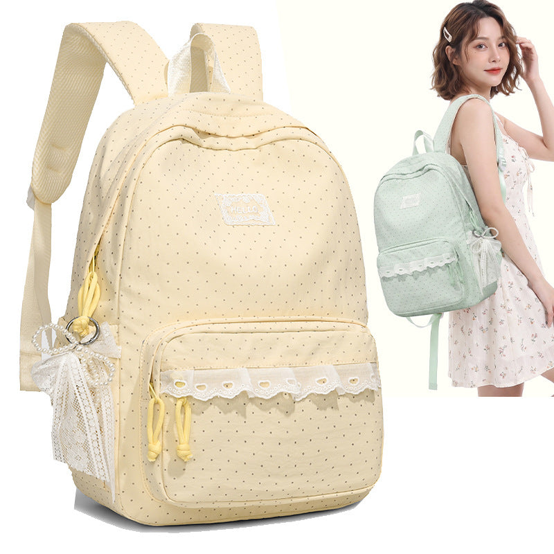 Stylischer Punkte Rucksack Karnz