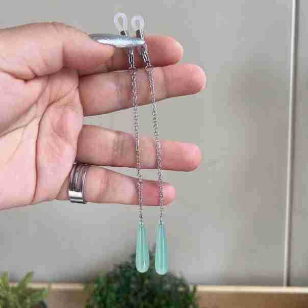 Artisan Blatt Design Anhänger Ohrringe Karnz