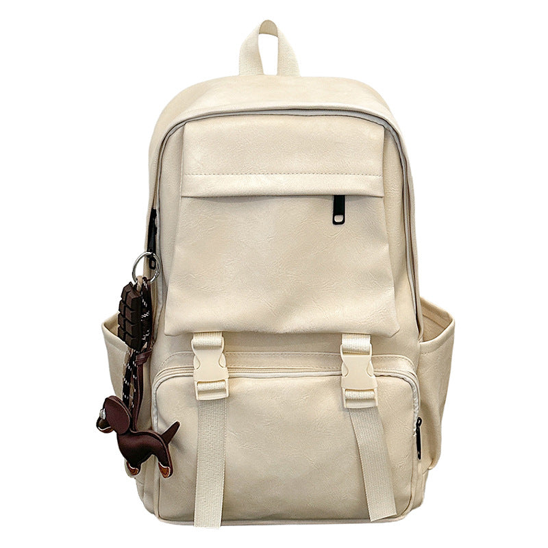 Vintage-Style Leder Rucksack Karnz