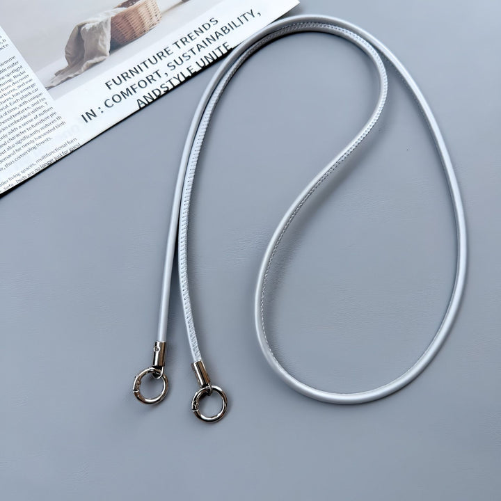 Premium Doppelring-Lederumhängeband Karnz