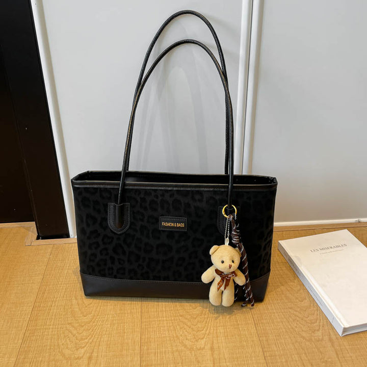 Stilvolle Leopardenprint-Handtasche
