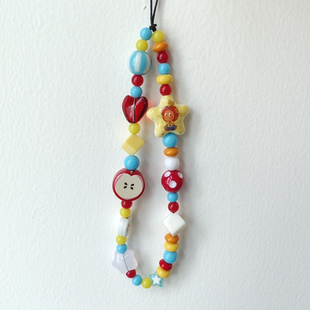 Funky Perlen Charm Lanyard Karnz