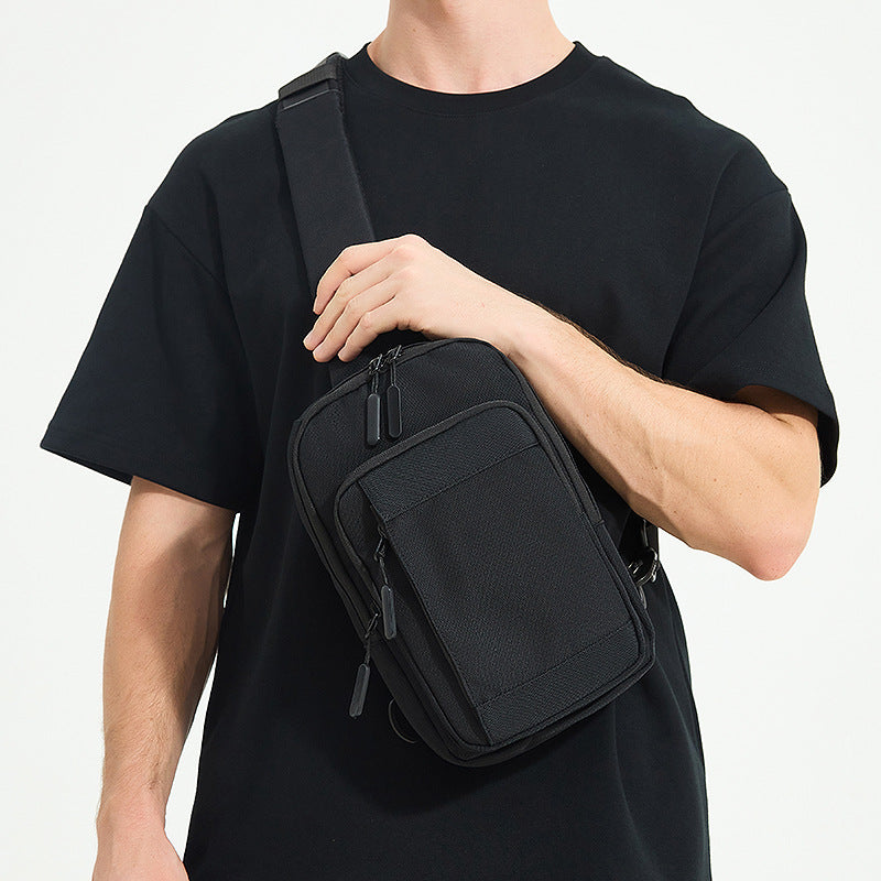 Kompakte Multi-Taschen Sling Bag Karnz