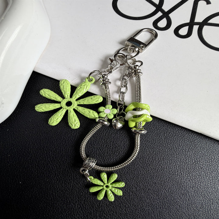 Blumenthema Charm Schlüsselanhänger Karnz