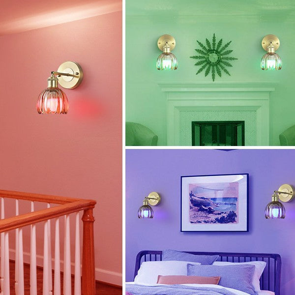 Dekorative Wandlampe