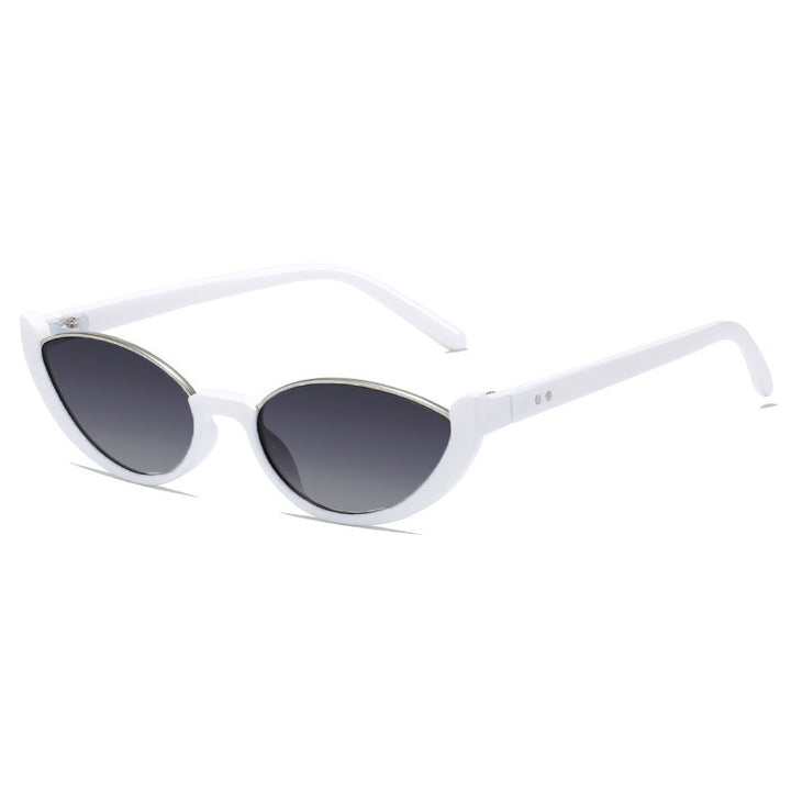 Damen Cat-Eye Sonnenbrille mit dezentem Rahmen und polarisierten Gläsern Karnz