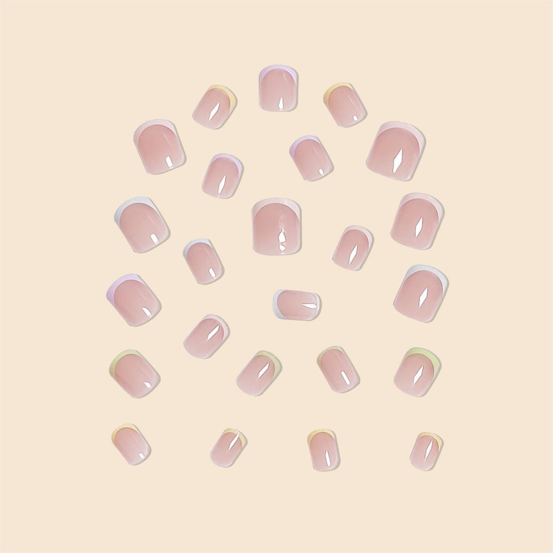 Französische Spitzen-Nagelkunst