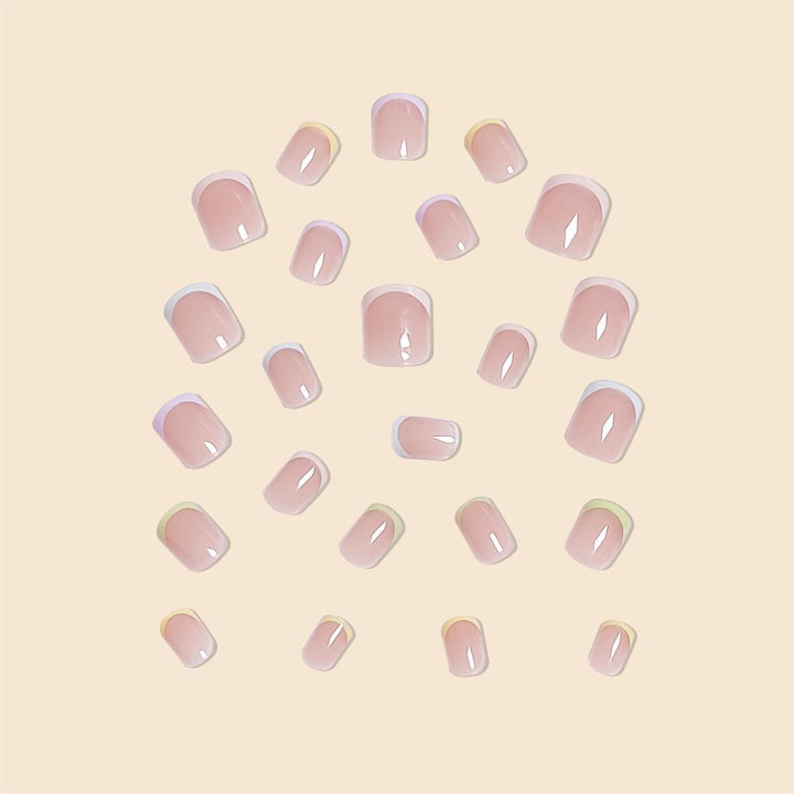 Französische Spitzen-Nagelkunst