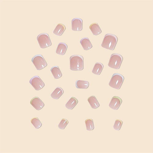 Französische Spitzen-Nagelkunst