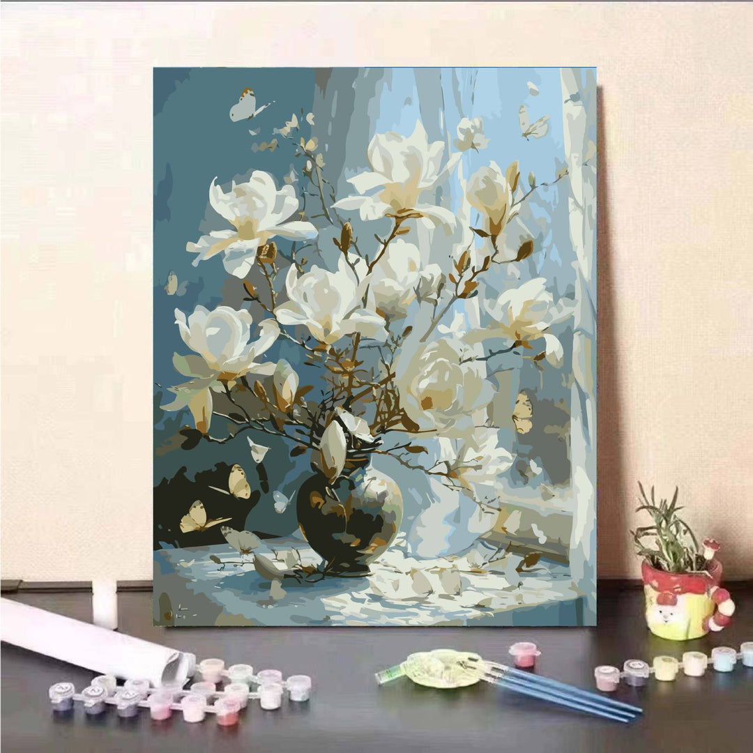 DIY Blumenmalset Karnz
