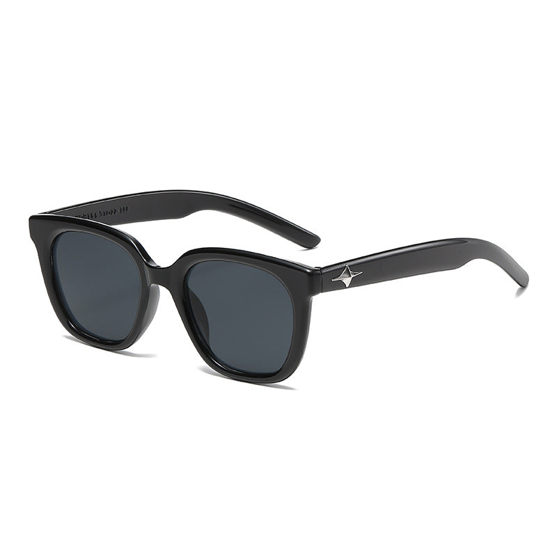 Damen moderne quadratische Sonnenbrille mit stylischem Rahmen Karnz