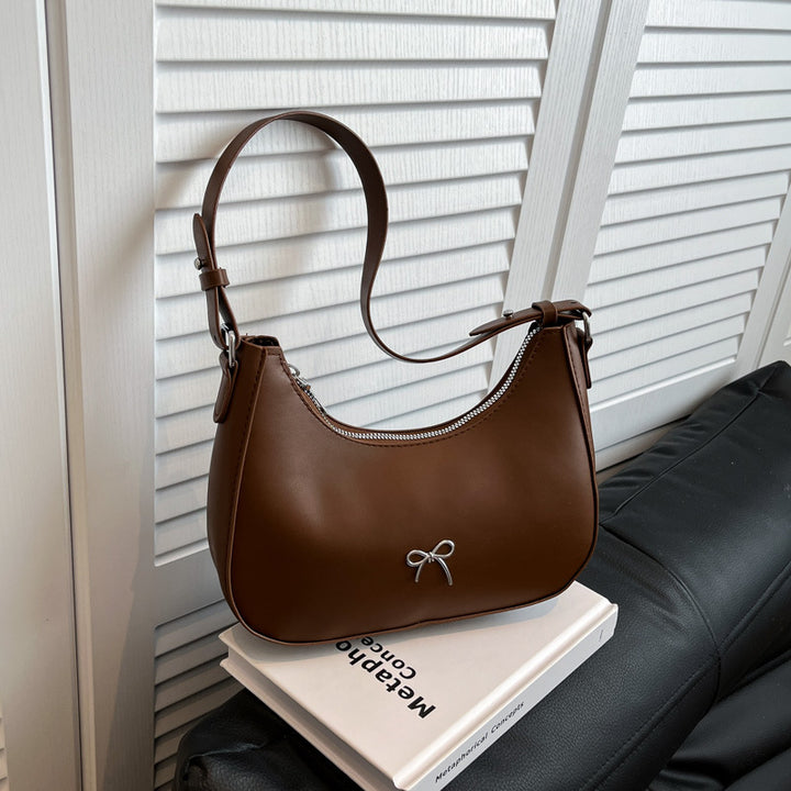 Chic Schleife-Akzent Handtasche
