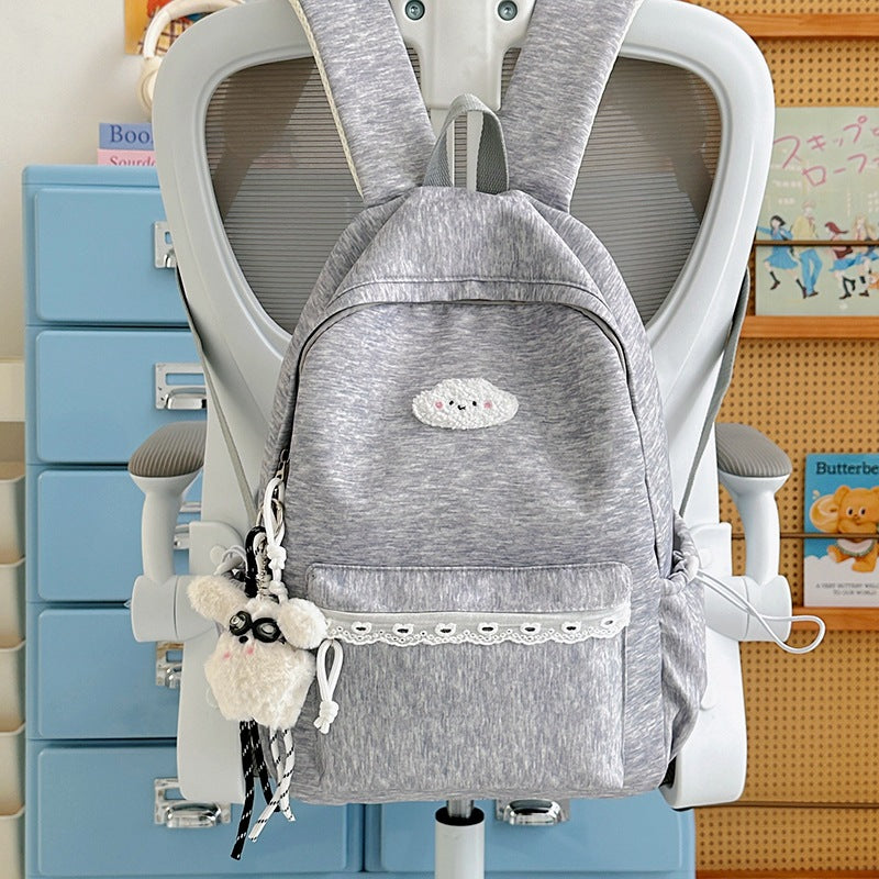 Verspielter Plüsch-Hase Rucksack