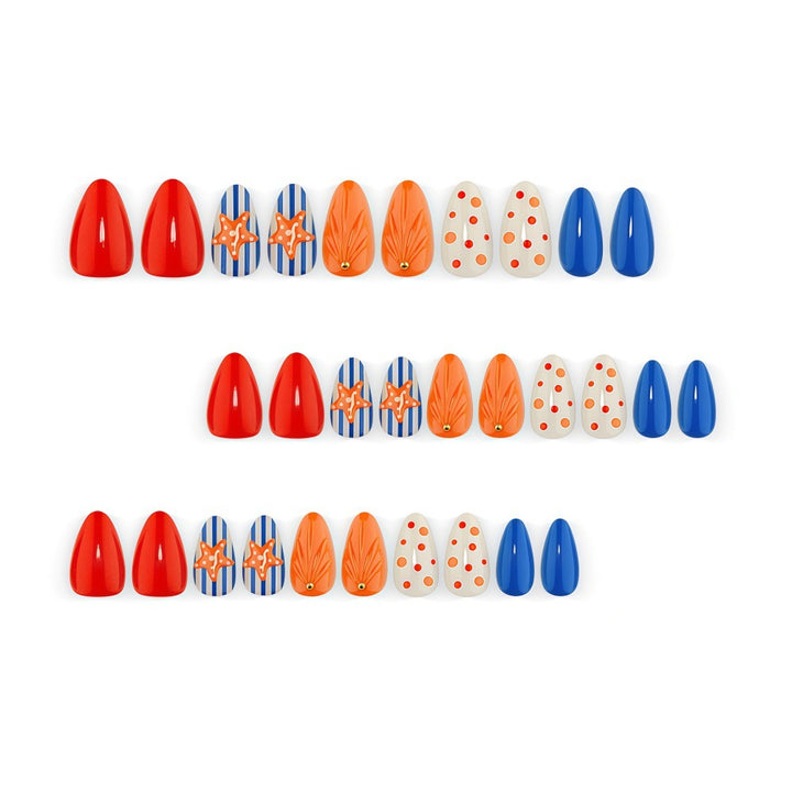 Kunstnägel Im Verspielten Sommerdesign Karnz
