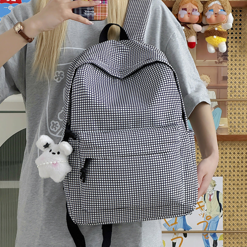 Texturiertes Muster Freizeit Rucksack Karnz