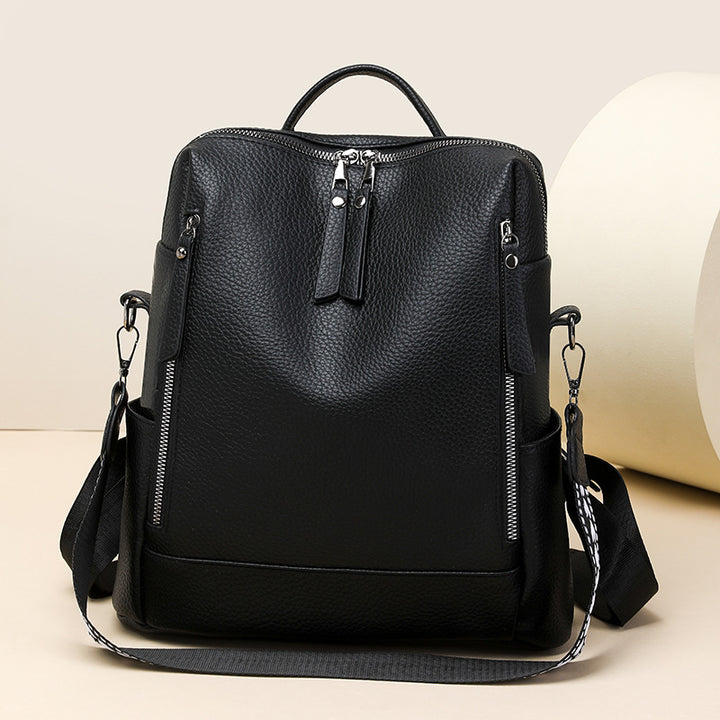 Strukturierter Mehrfach-Taschen-Rucksack Karnz