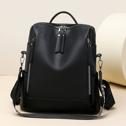 Strukturierter Mehrfach-Taschen-Rucksack Karnz
