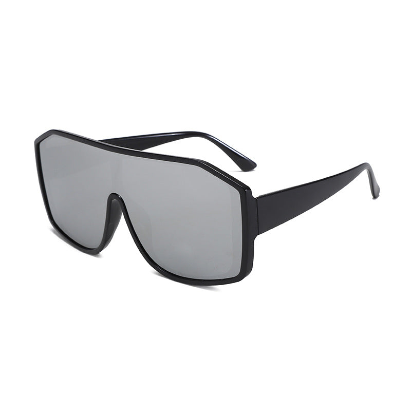 Damen Modische Oversized-Sonnenbrille im futuristischen Design Karnz