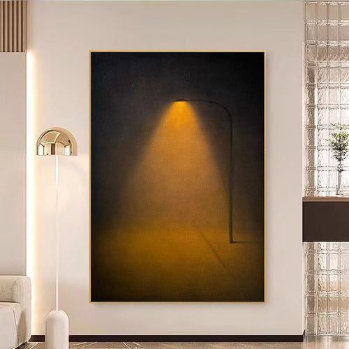 Minimalistische abstrakte Leinwandkunst