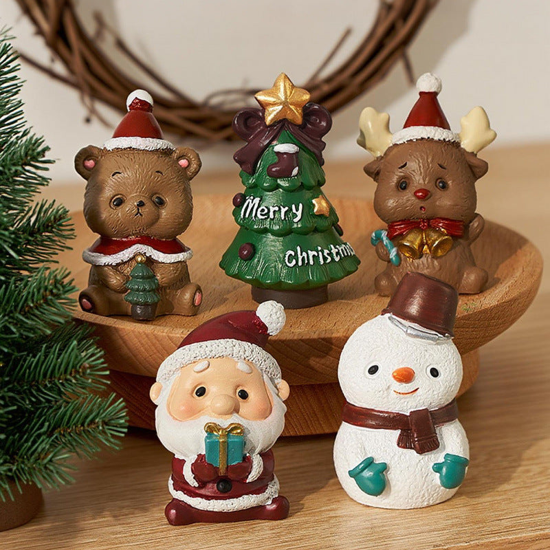 Dekorative Weihnachtsfigur im Schafdesign Karnz