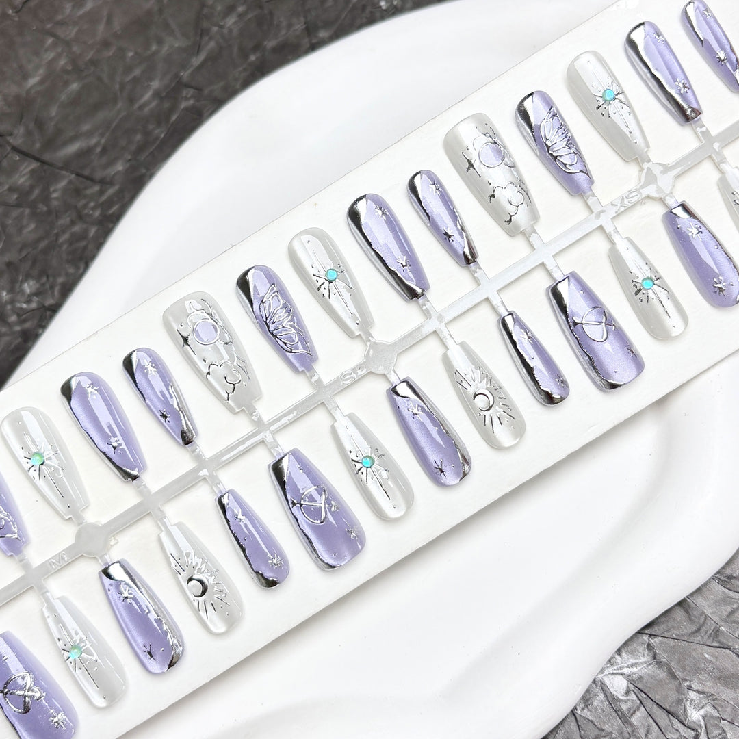 Celestial-Design Press-On Nagelkunst Set