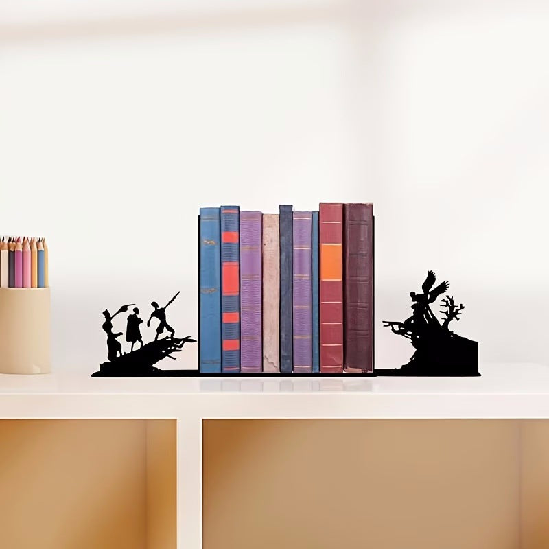 Künstlerische Buchstützen