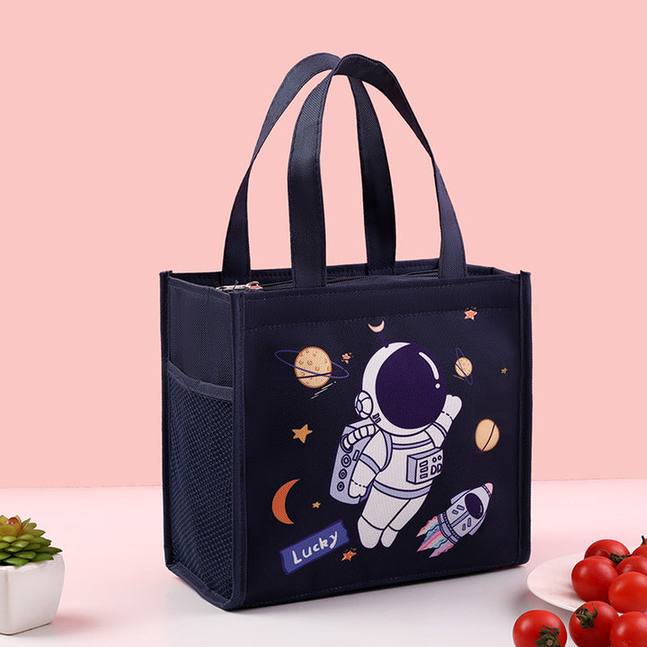 Kinder Isolierte Cartoon Lunch Tasche Karnz