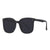 Damen modische Sonnenbrille mit quadratischem Rahmen und UV-Schutz Karnz