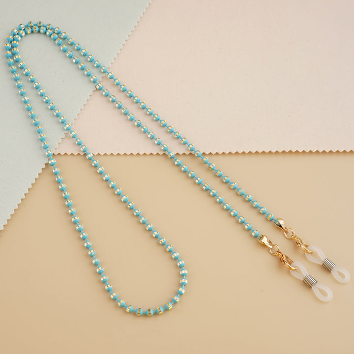 Stylische Perlen-Brillenband Karnz