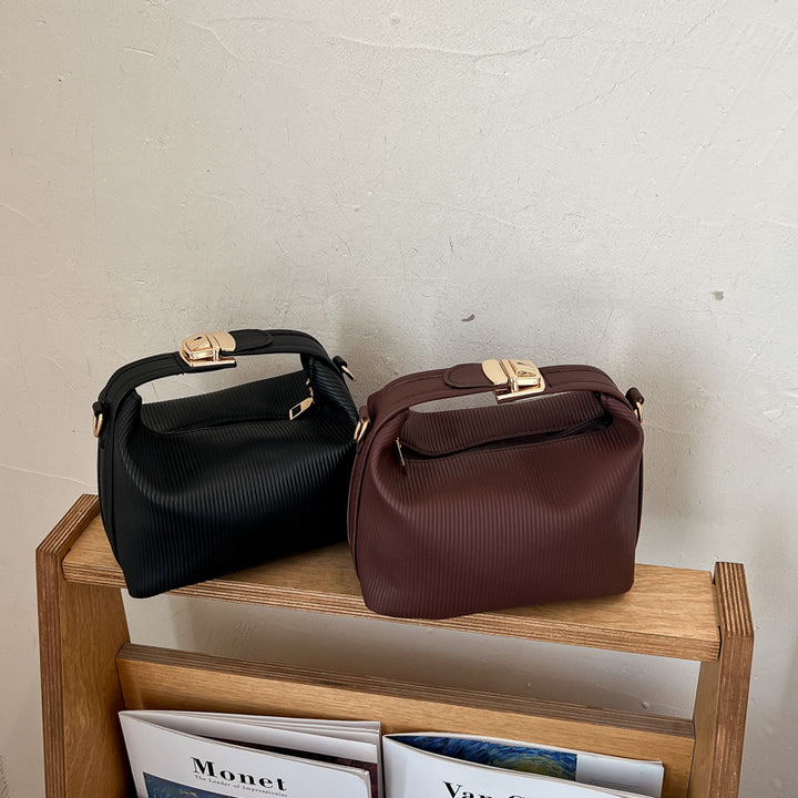 WoTextured Rippte Handtasche Karnz