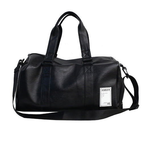 Stylische Leder Reisetasche